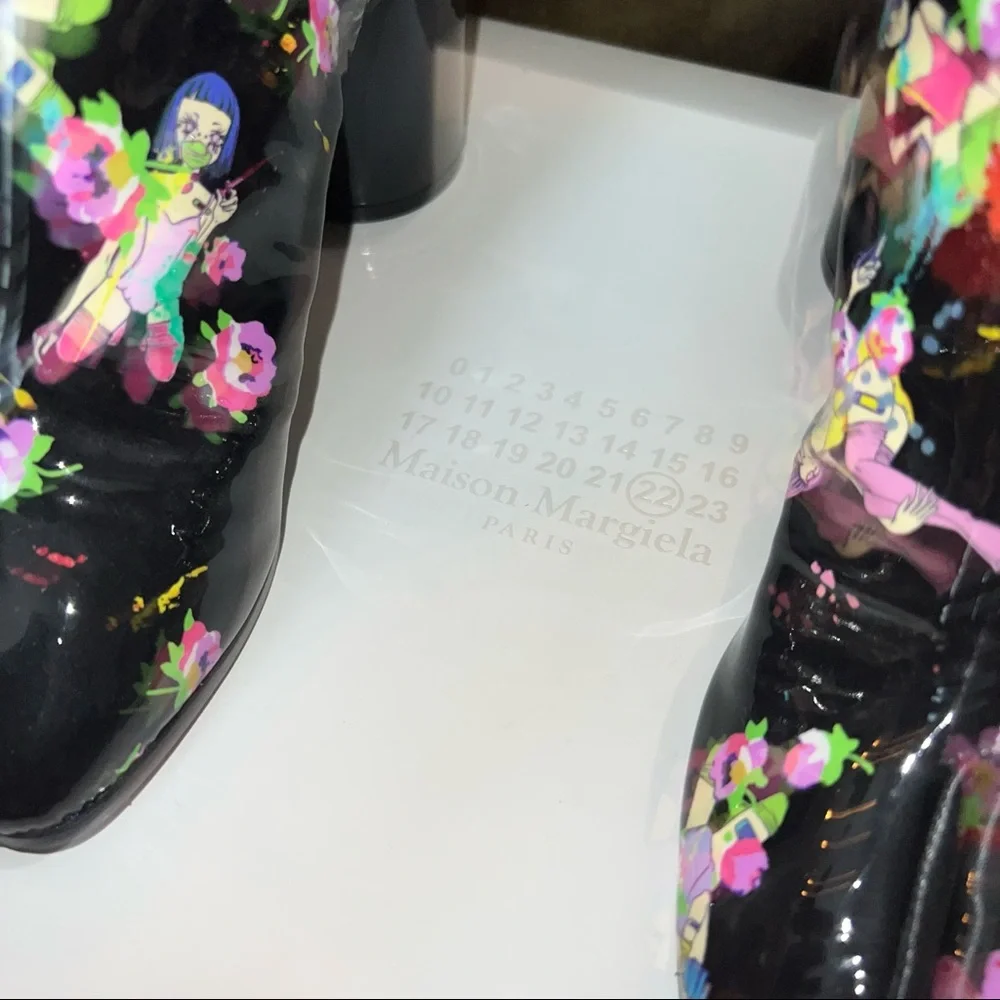 Maison martin margiela manga characters tabi boots size 38 - Picture 10 of 10
